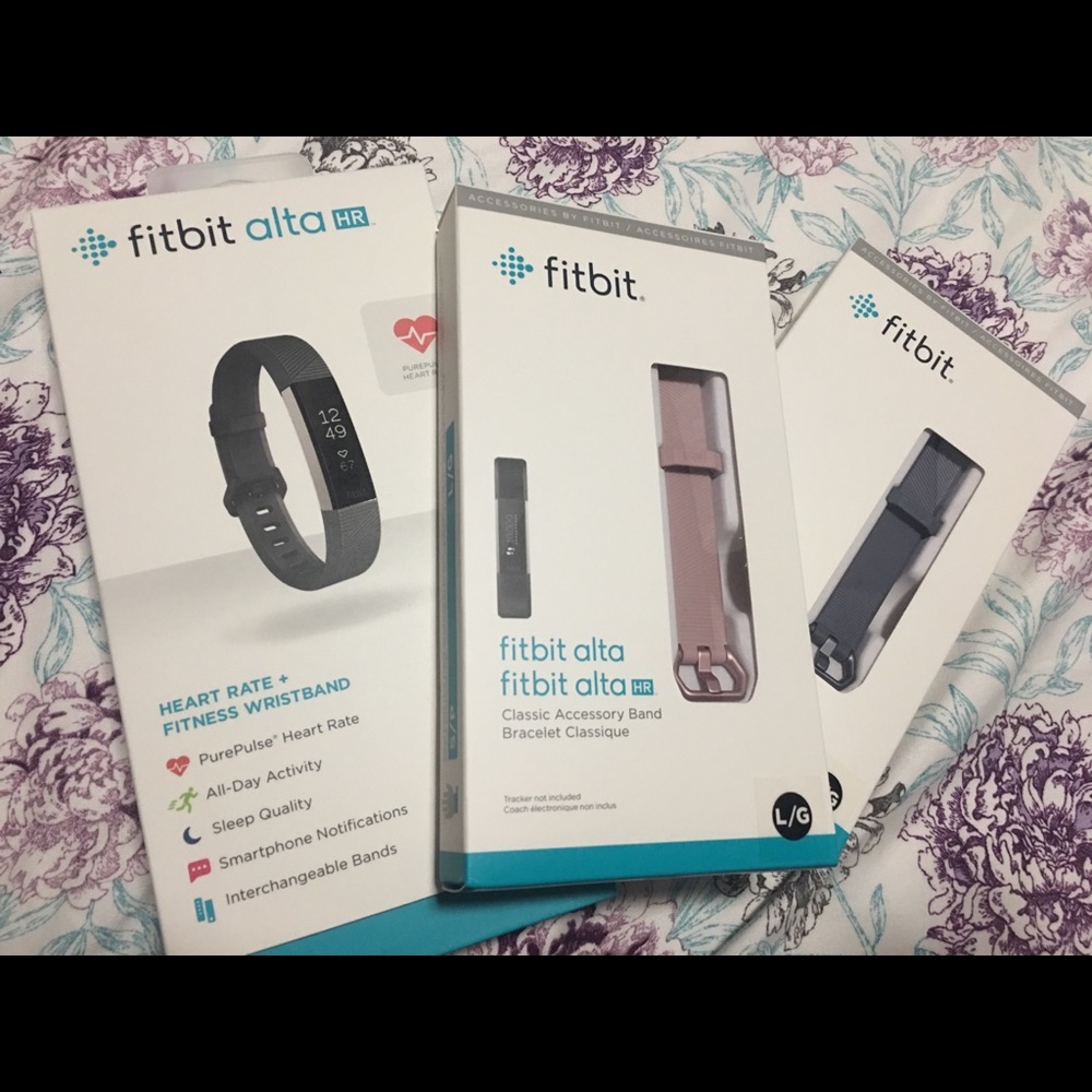Fitbit Alta HR fitness tracker